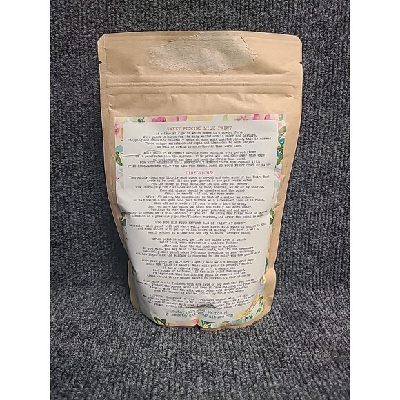 NEW Sweet Pickins Milk Paint 12Oz ( Makes 1 Quart) Mulberry Red - Picture 3 of 3